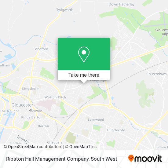 Ribston Hall Management Company map