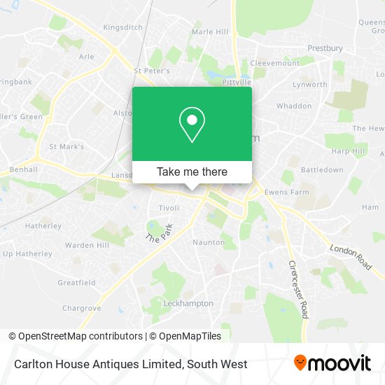 Carlton House Antiques Limited map