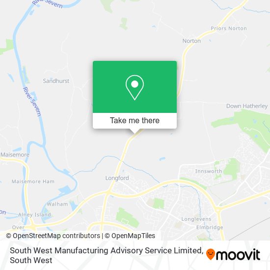 South West Manufacturing Advisory Service Limited map