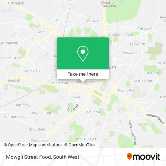 Mowgli Street Food map