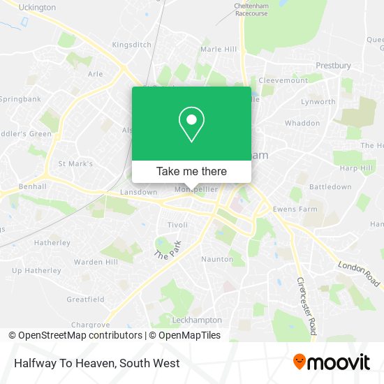 Halfway To Heaven map