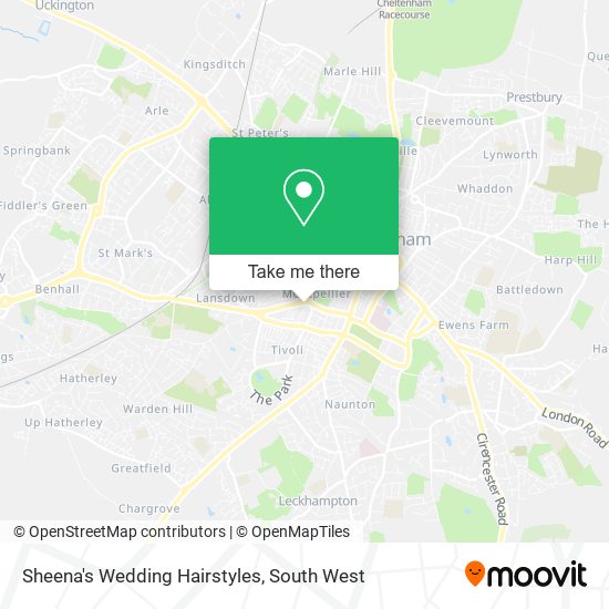 Sheena's Wedding Hairstyles map