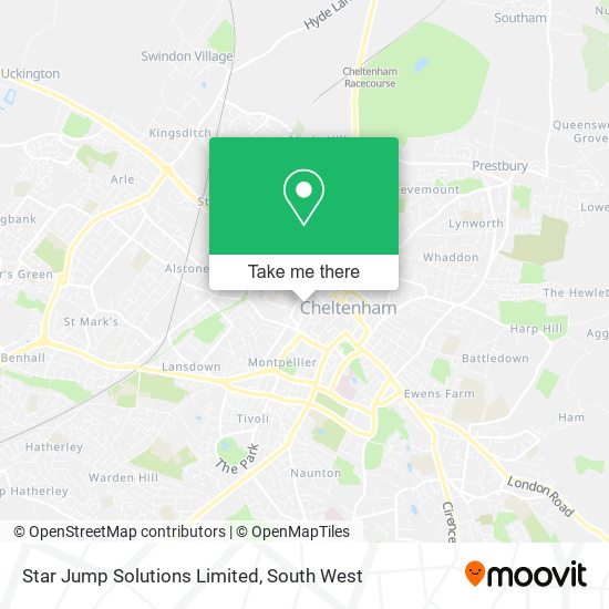 Star Jump Solutions Limited map