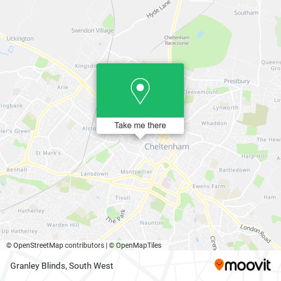 Granley Blinds map