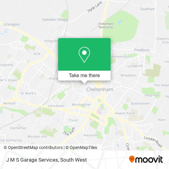 J M S Garage Services map