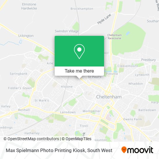 Max Spielmann Photo Printing Kiosk map