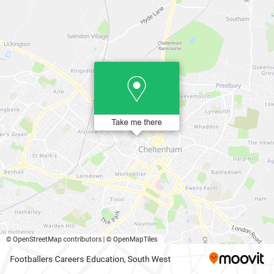 Footballers Careers Education map