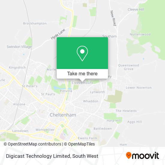 Digicast Technology Limited map