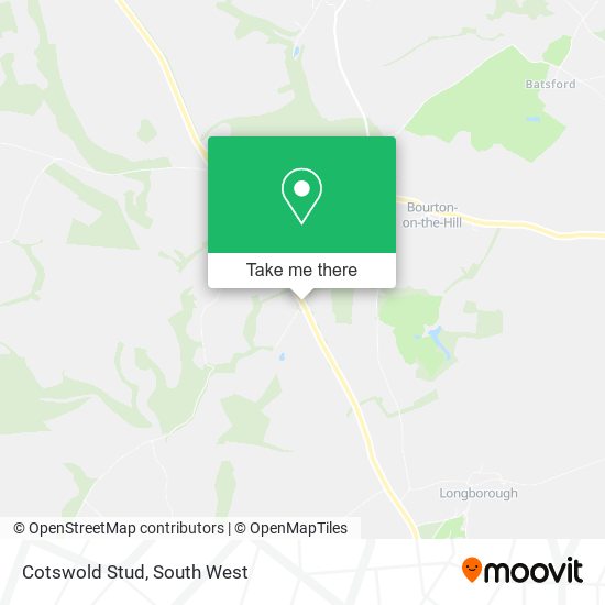 Cotswold Stud map