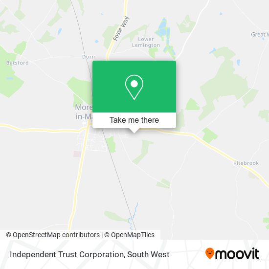 Independent Trust Corporation map