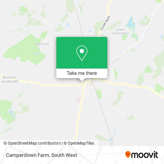 Camperdown Farm map