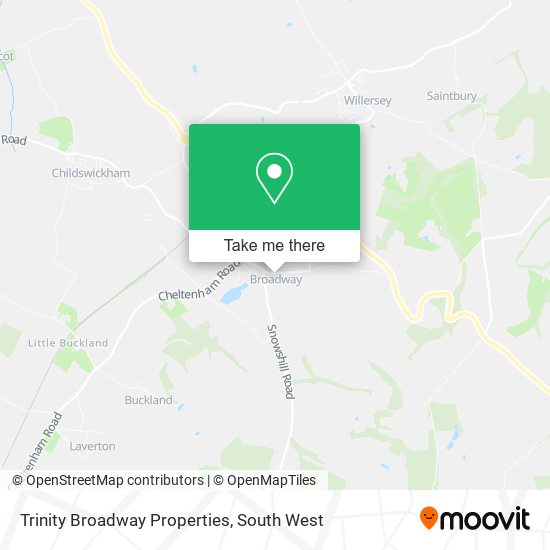 Trinity Broadway Properties map