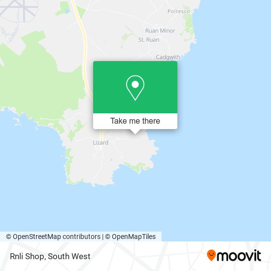 Rnli Shop map