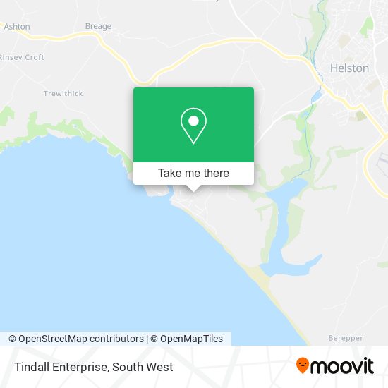 Tindall Enterprise map