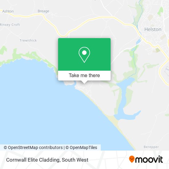 Cornwall Elite Cladding map