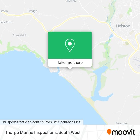 Thorpe Marine Inspections map