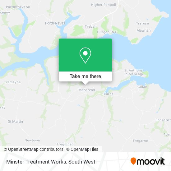 Minster Treatment Works map