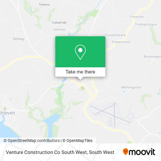 Venture Construction Co South West map