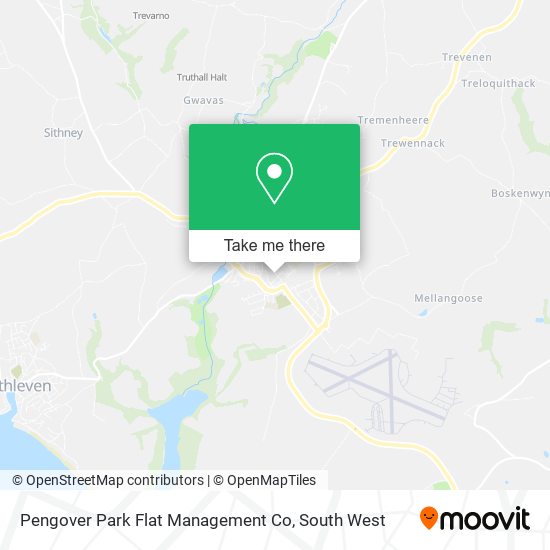 Pengover Park Flat Management Co map