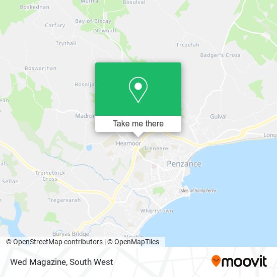 Wed Magazine map