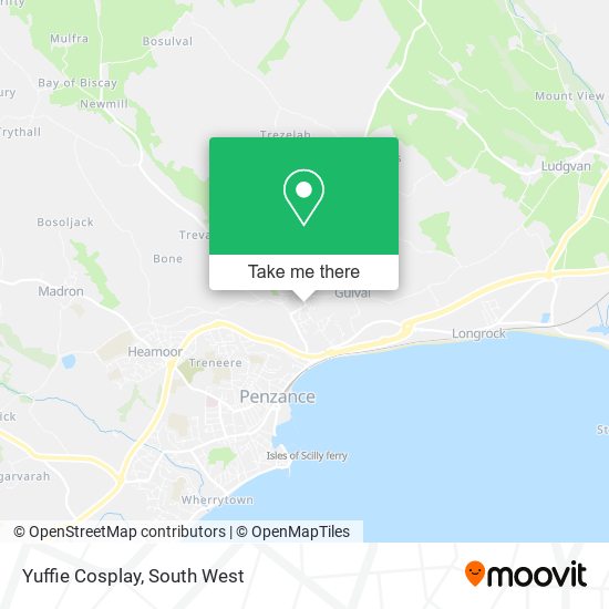 Yuffie Cosplay map