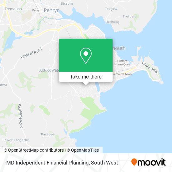 MD Independent Financial Planning map