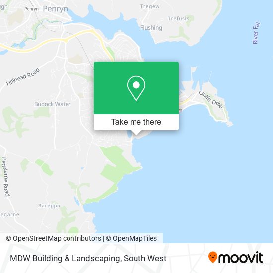 MDW Building & Landscaping map