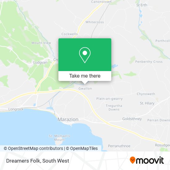 Dreamers Folk map