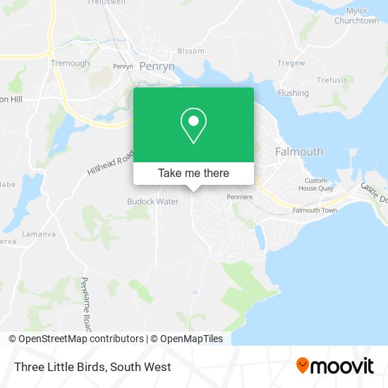 Three Little Birds map