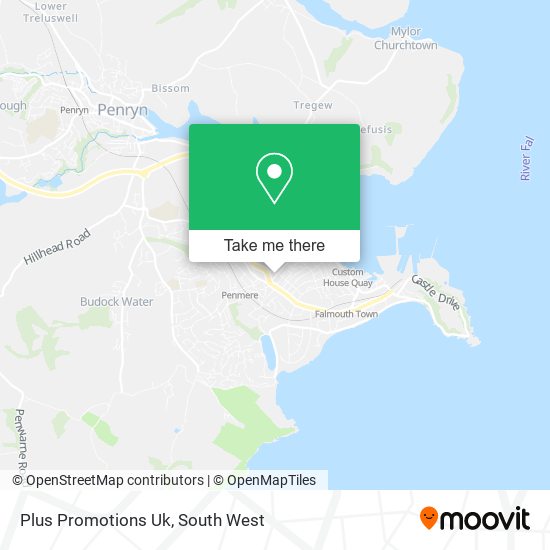 Plus Promotions Uk map