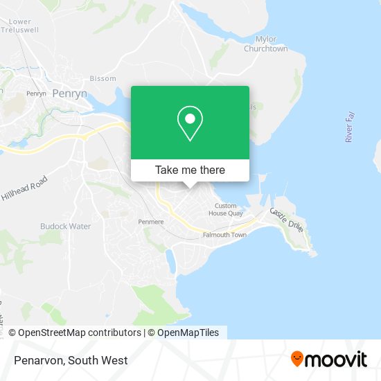 Penarvon map