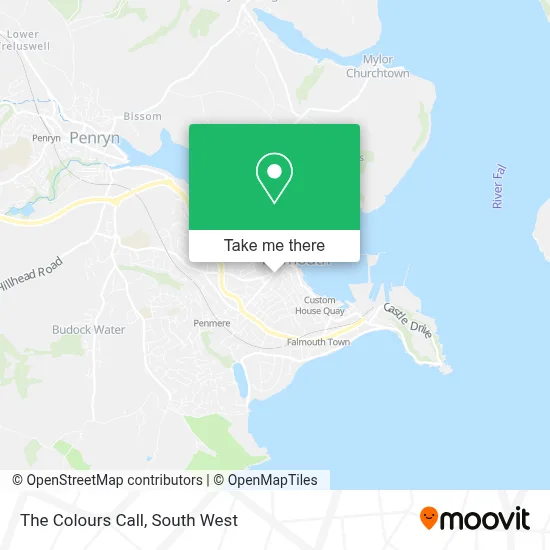 The Colours Call map