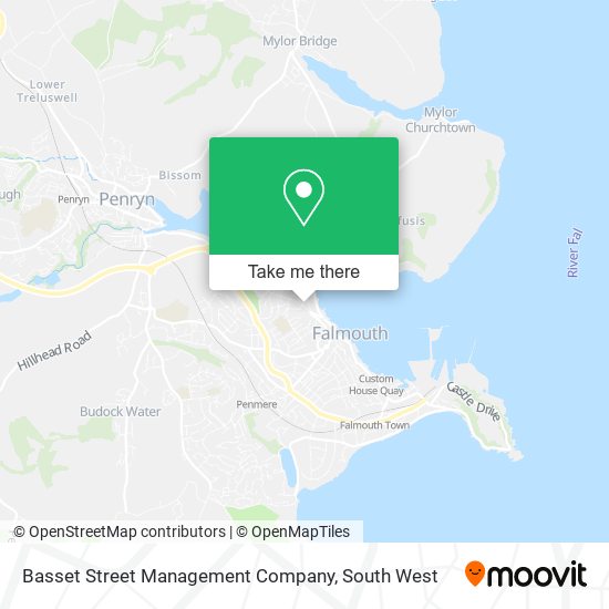 Basset Street Management Company map