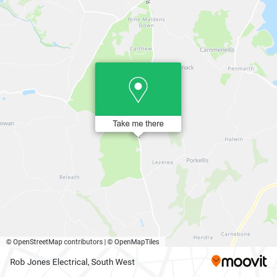 Rob Jones Electrical map