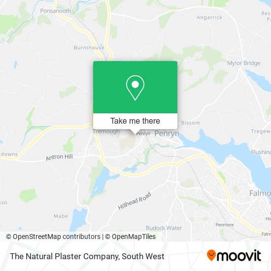 The Natural Plaster Company map