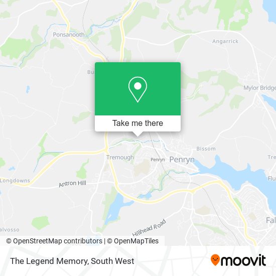 The Legend Memory map