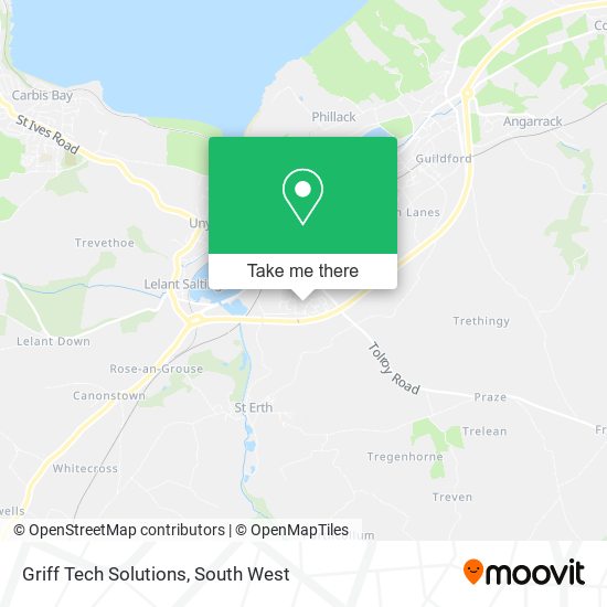 Griff Tech Solutions map