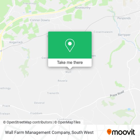 Wall Farm Management Company map