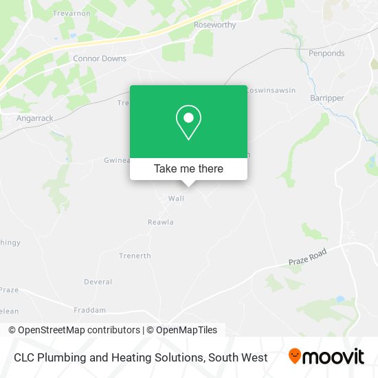 CLC Plumbing and Heating Solutions map