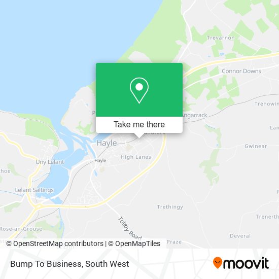 Bump To Business map