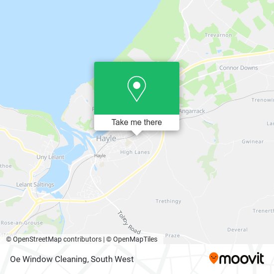 Oe Window Cleaning map