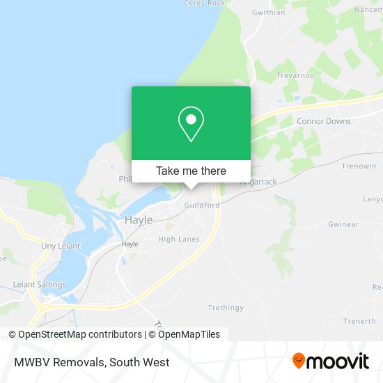MWBV Removals map