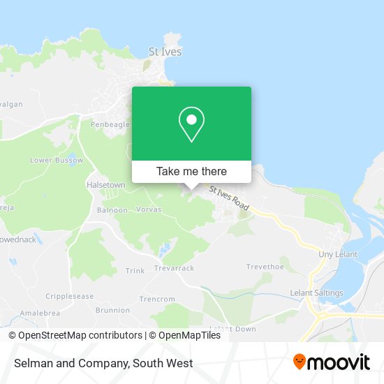 Selman and Company map