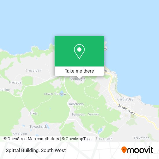 Spittal Building map