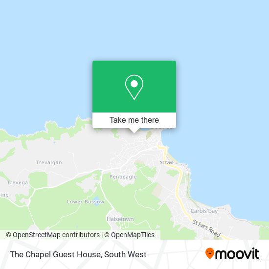 The Chapel Guest House map