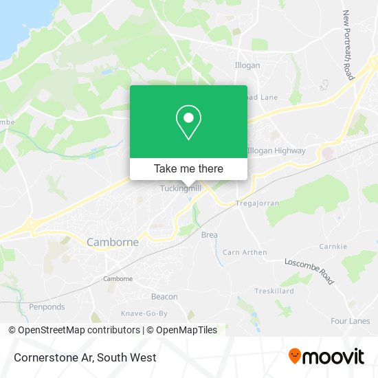Cornerstone Ar map