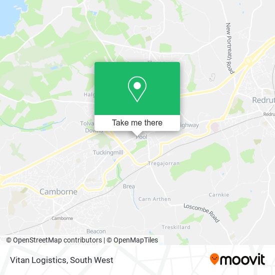 Vitan Logistics map