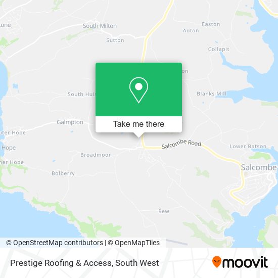 Prestige Roofing & Access map