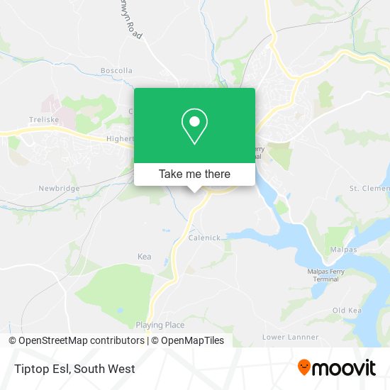 Tiptop Esl map