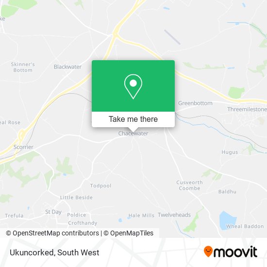 Ukuncorked map